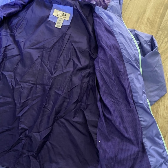 Champion venture dry plum hooded rain ☔️ jacket size XL 14-16 | - Picture 11 of 14